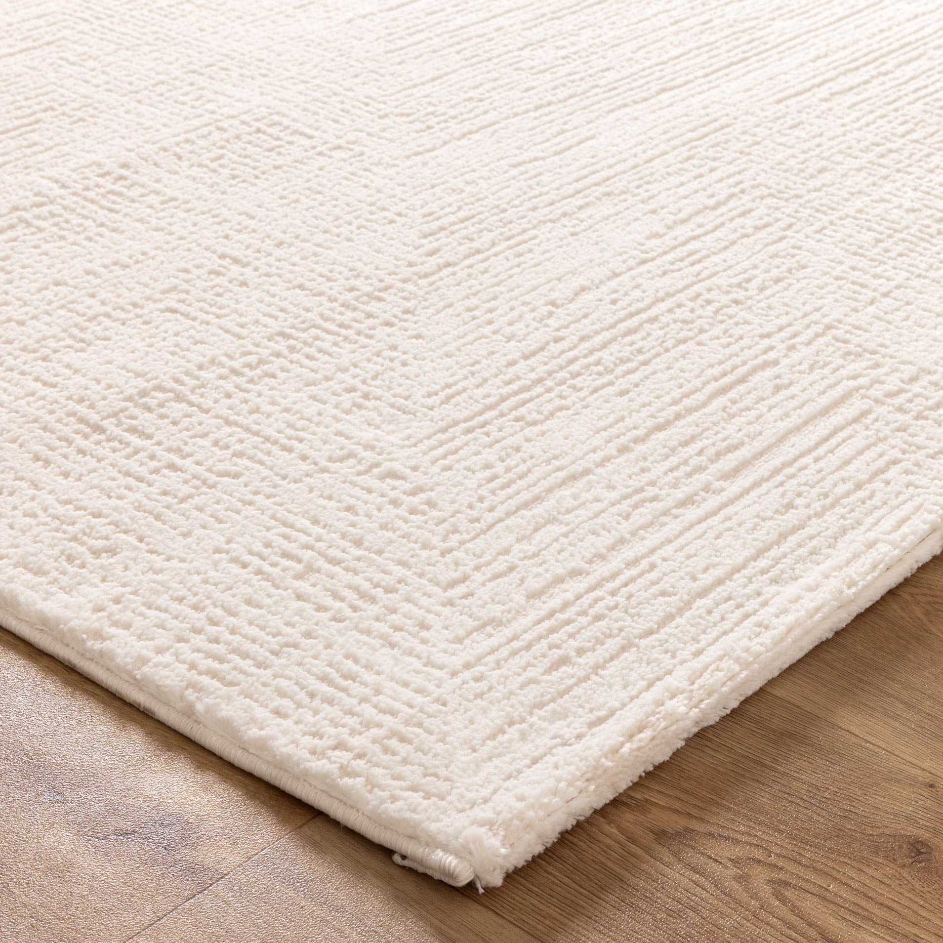 Lara Dimensions Cream Rug