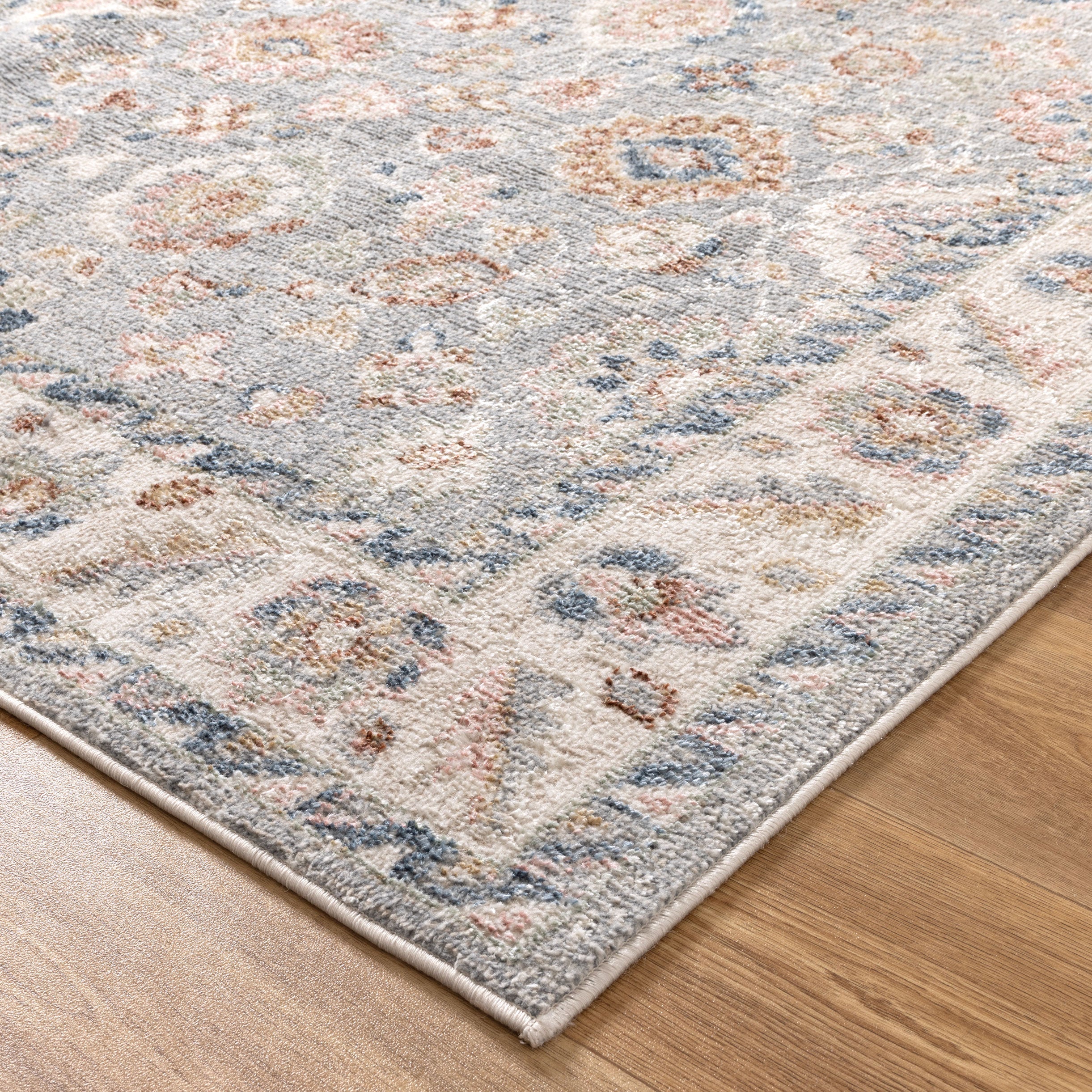 Santana Oriental Blue Ivory Rug