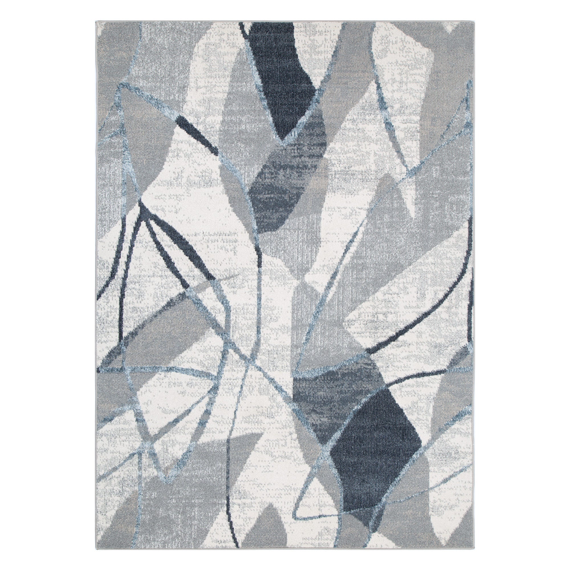 Santana Rhythm Grey Blue Rug