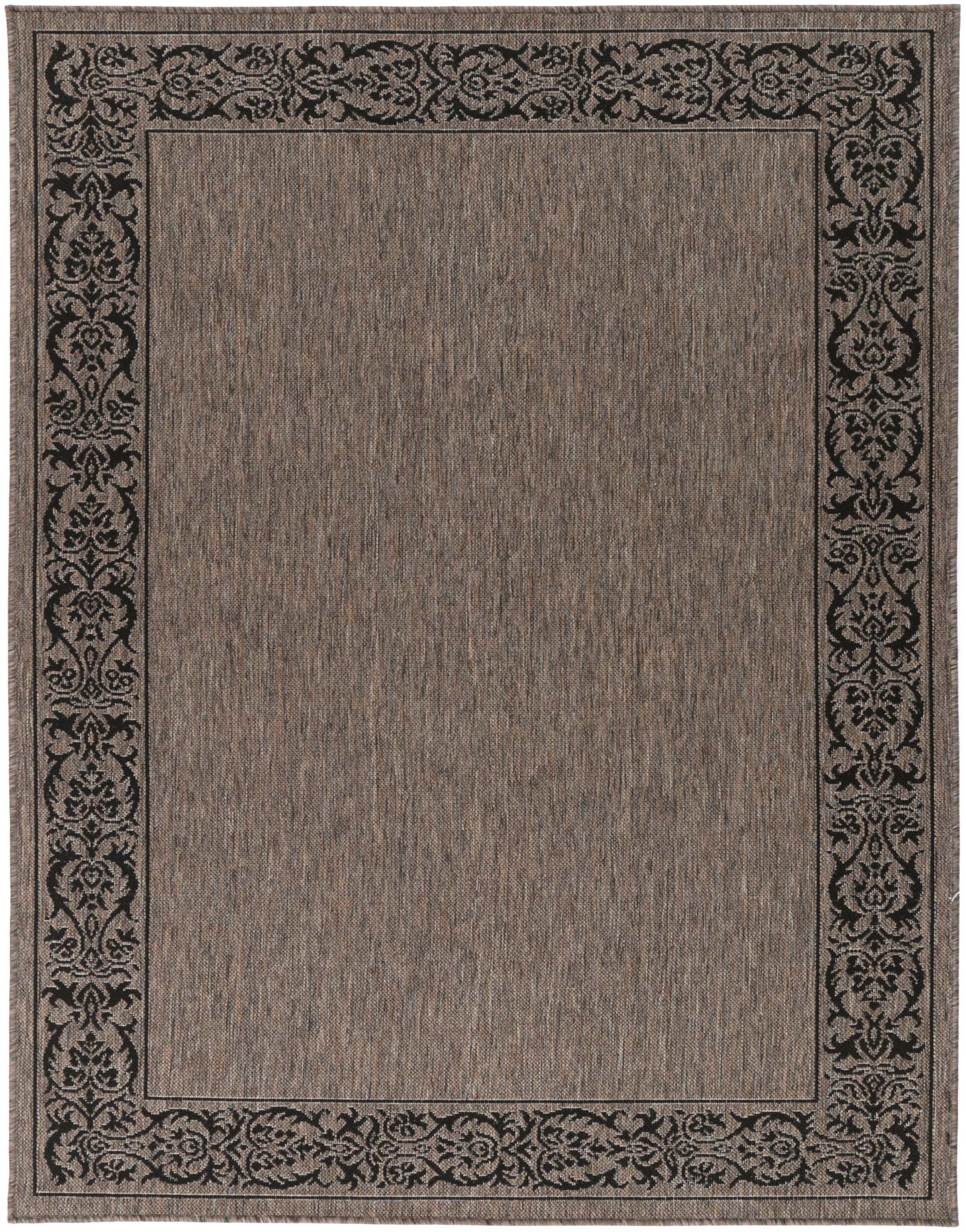 Sisalo Ebony Bordered Rug