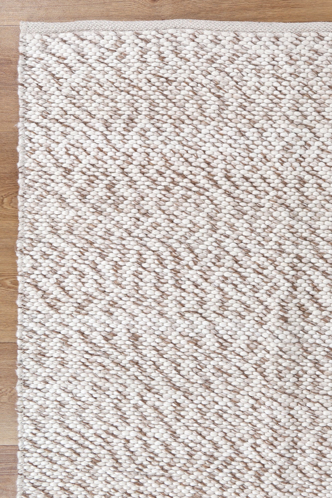 Tangier Beige Wool Rug