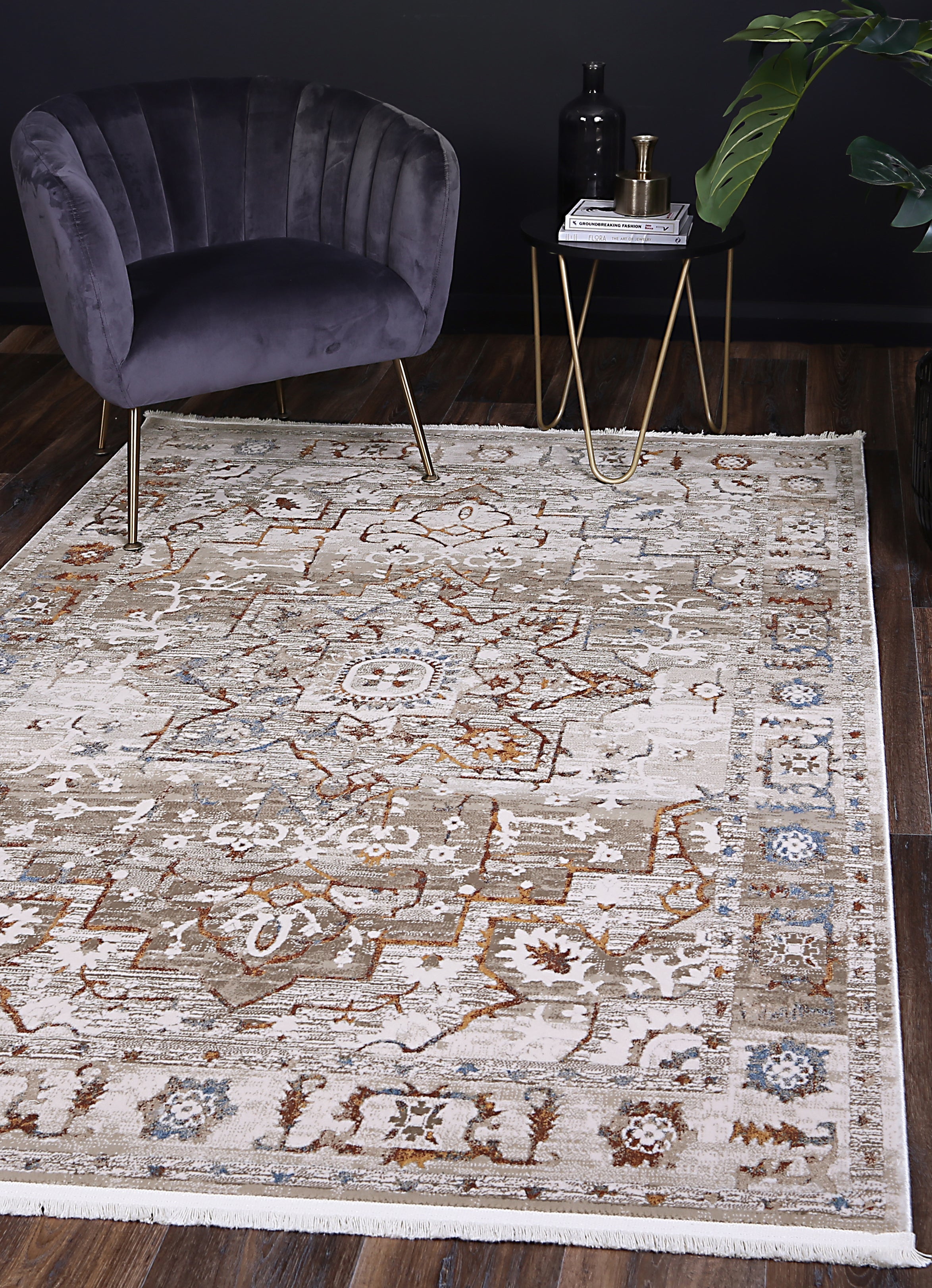 Bohemian Paradise Beige Multi Rug