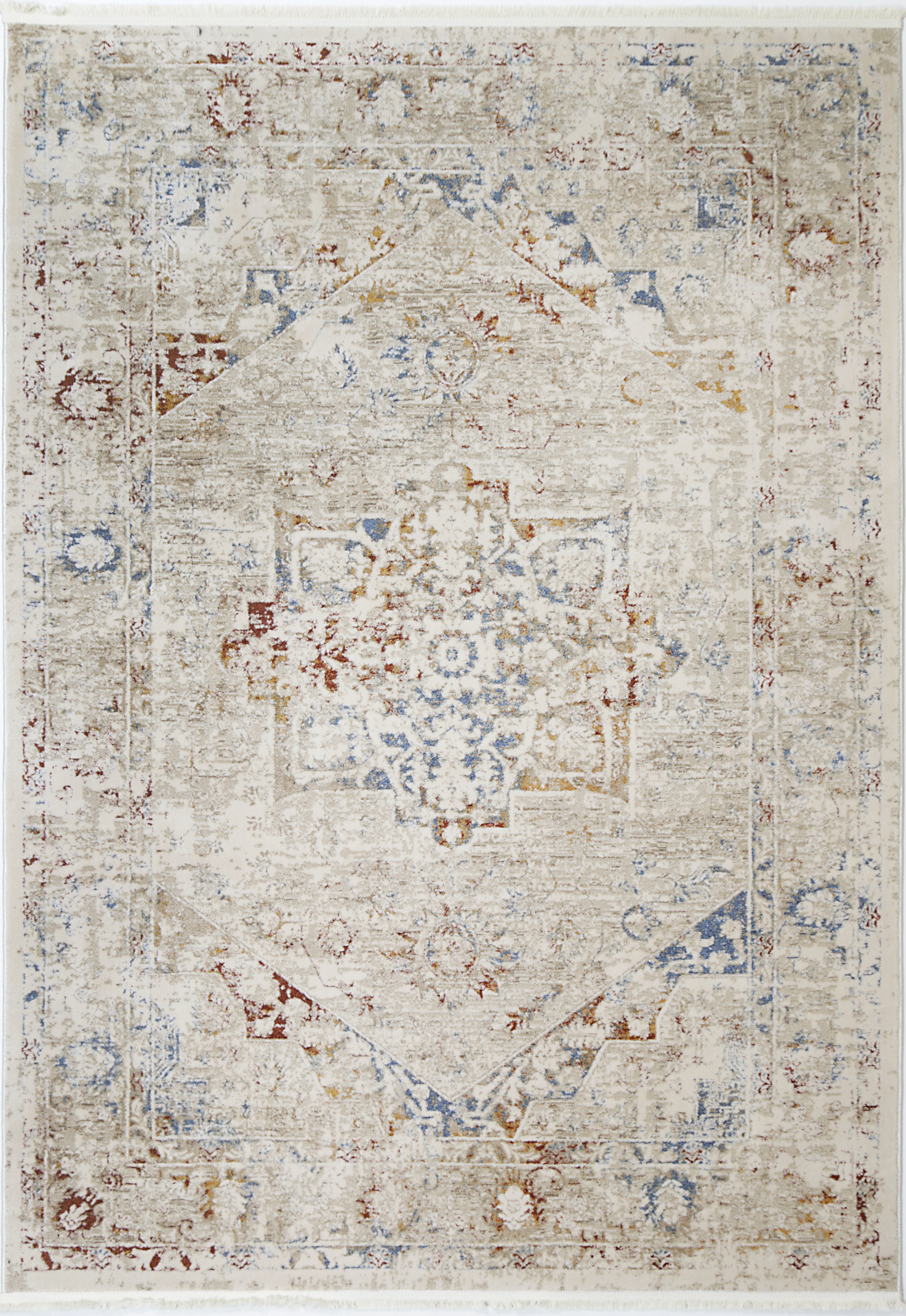 Bohemian Paradise Vintage Beige Multi Rug