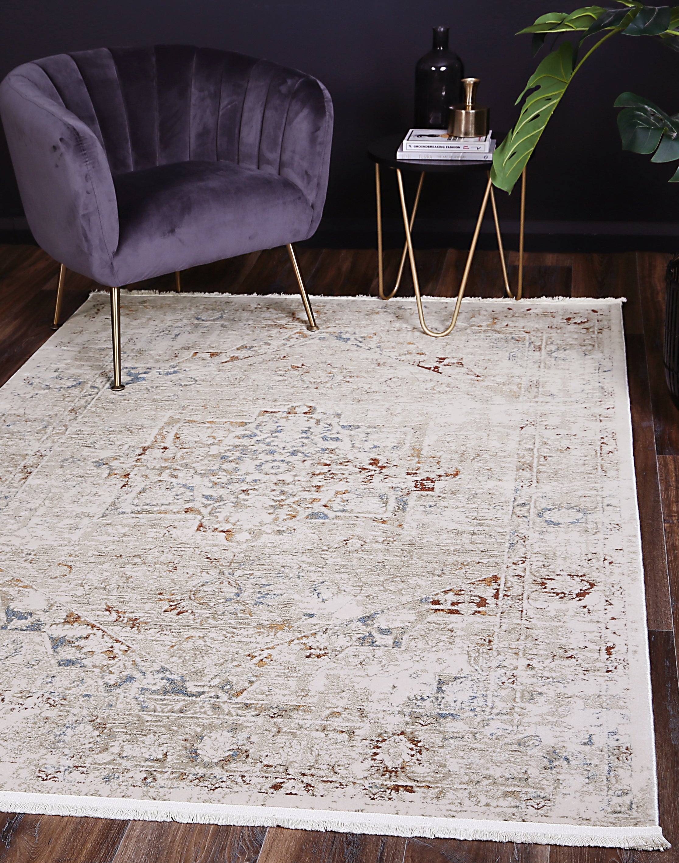 Bohemian Paradise Vintage Beige Multi Rug