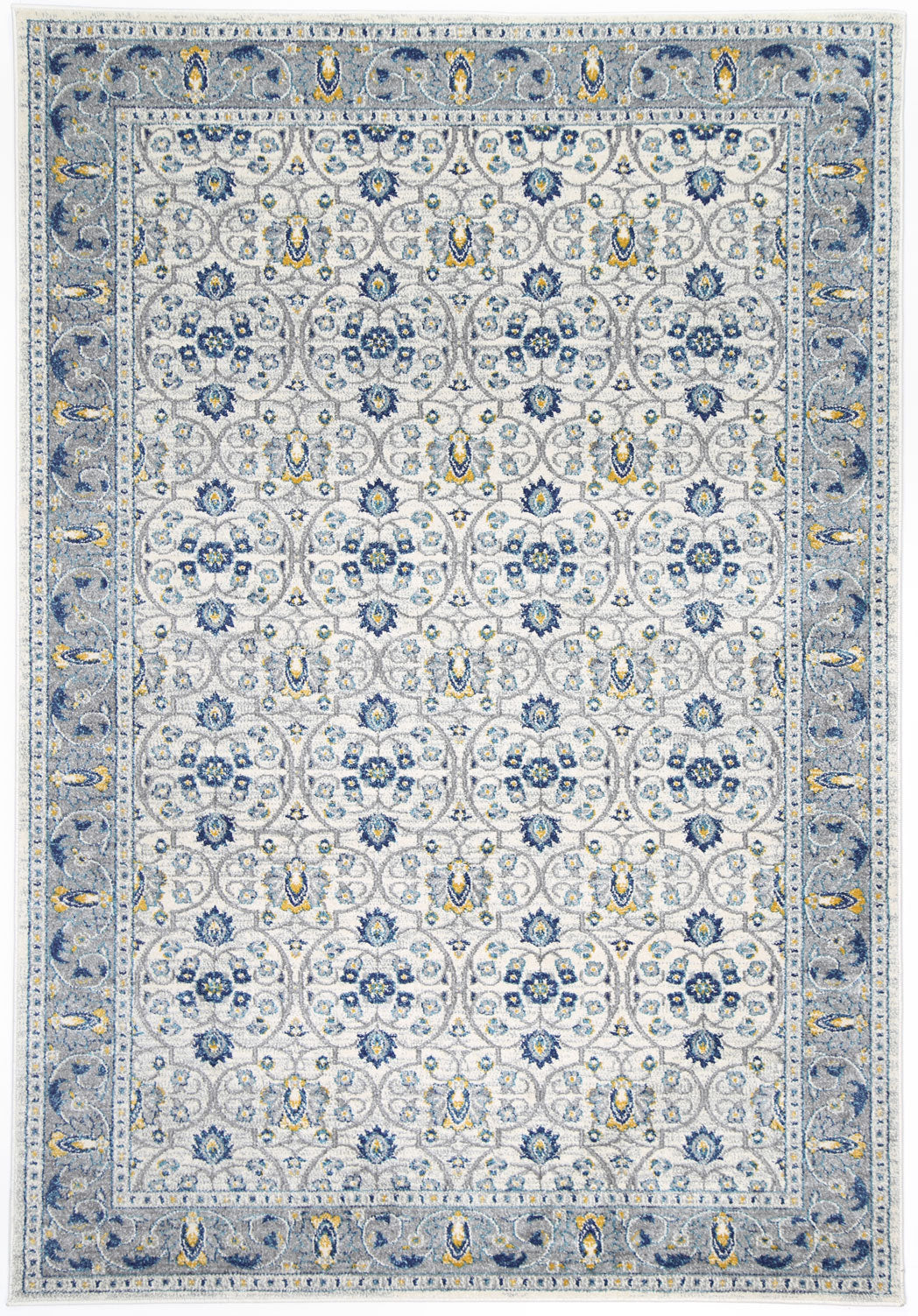 Delicate Blue Green Oriental Rug