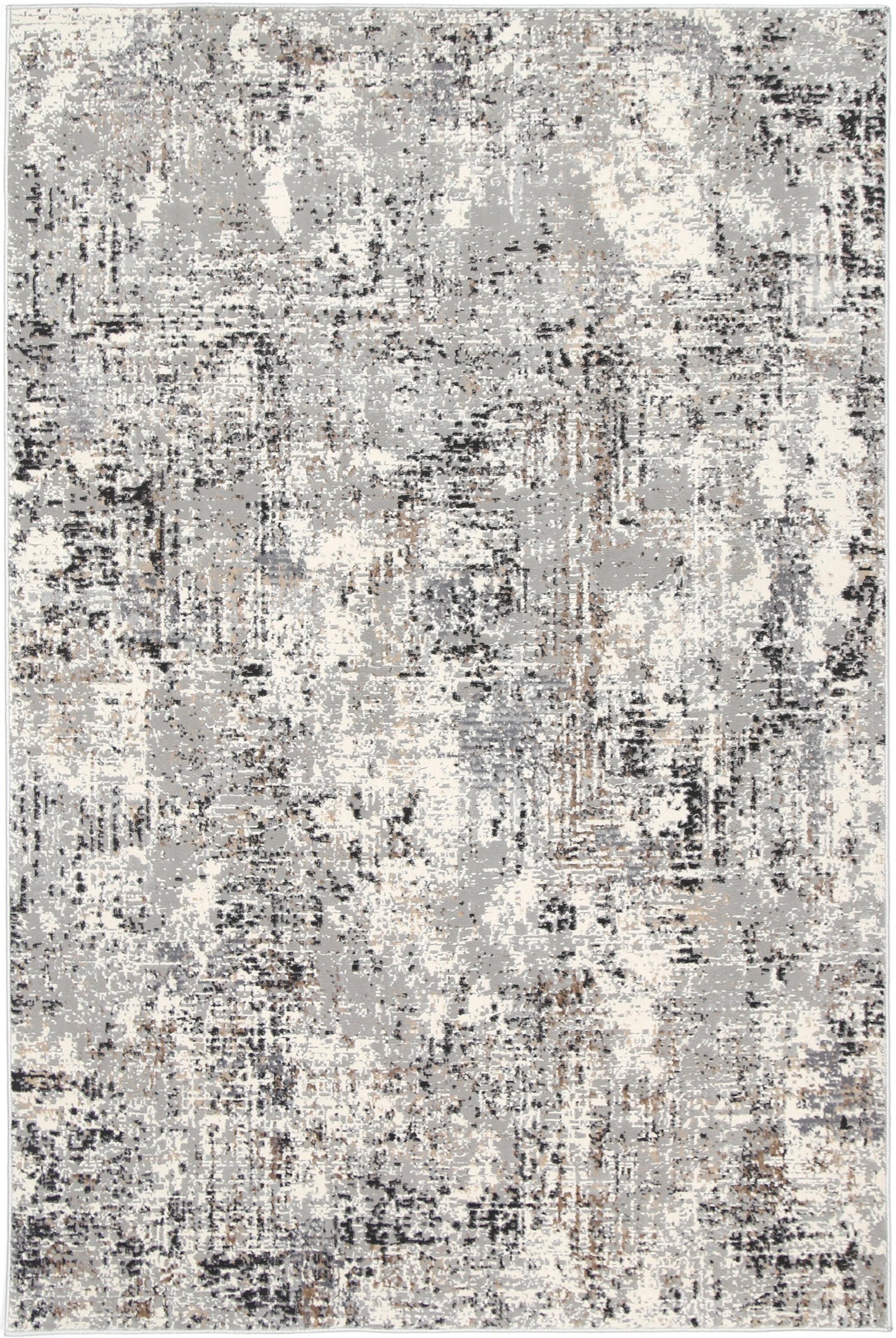 Expressions Grey Modern Rug