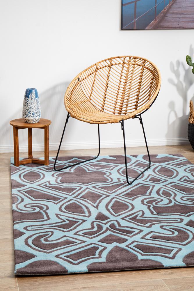 Gold Collection 641 Smoke Rug