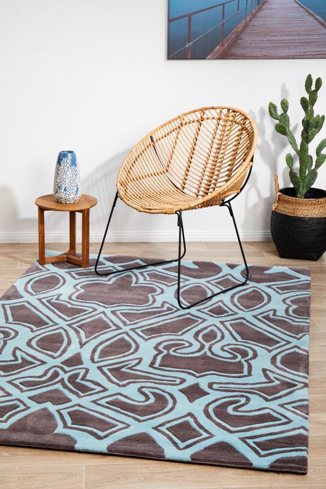 Gold Collection 641 Smoke Rug