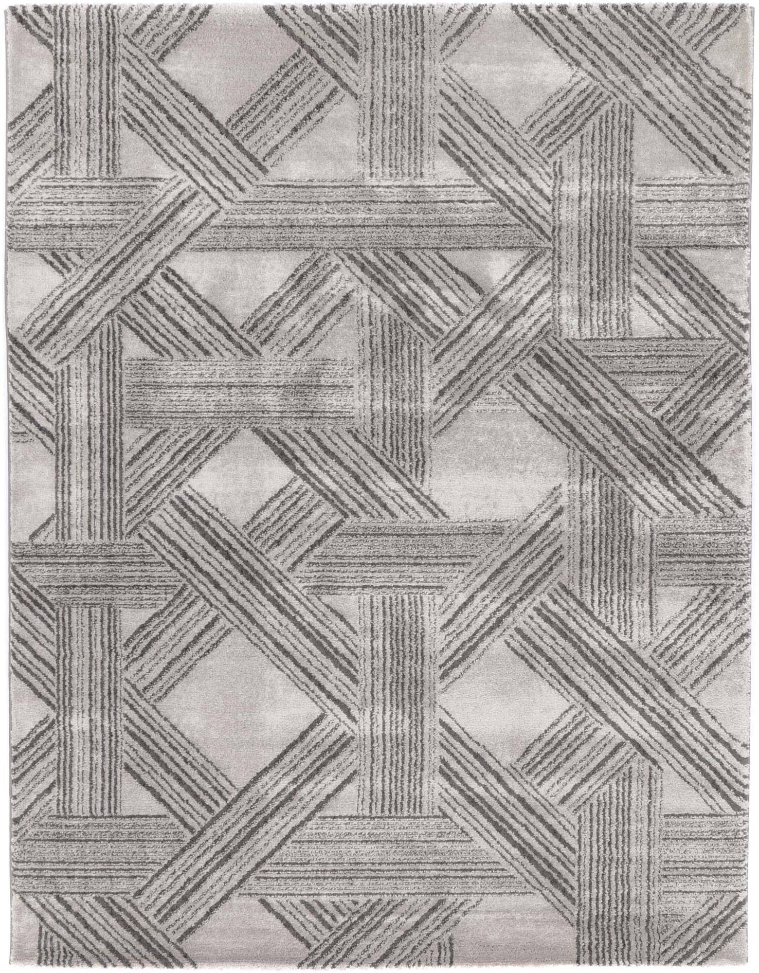 Verve Grey Geometric Rug