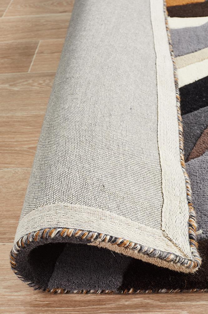 Matrix Pure Wool Fossil Rug