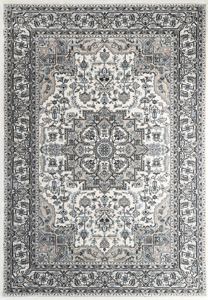 Oregon Grey Beige Oriental Rug