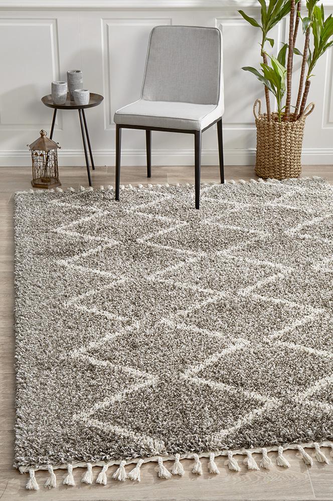 Saffron 11 Grey Rug