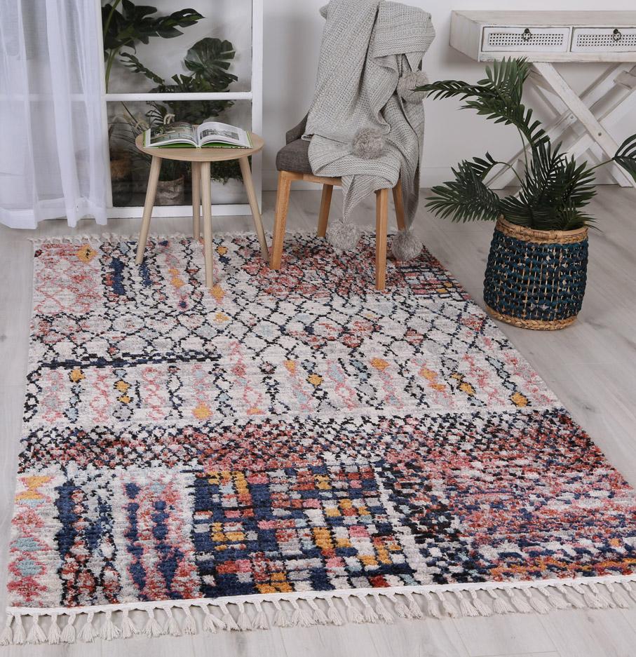 Boho Moroccan Fes Multi Rug